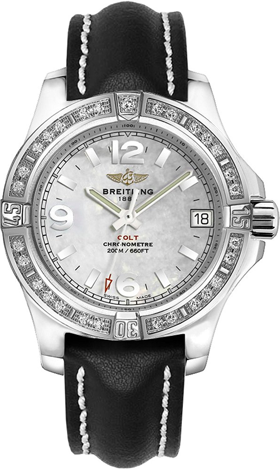 Breitling Watches : A7438953/A772-414X Swiss Quartz Dial Color