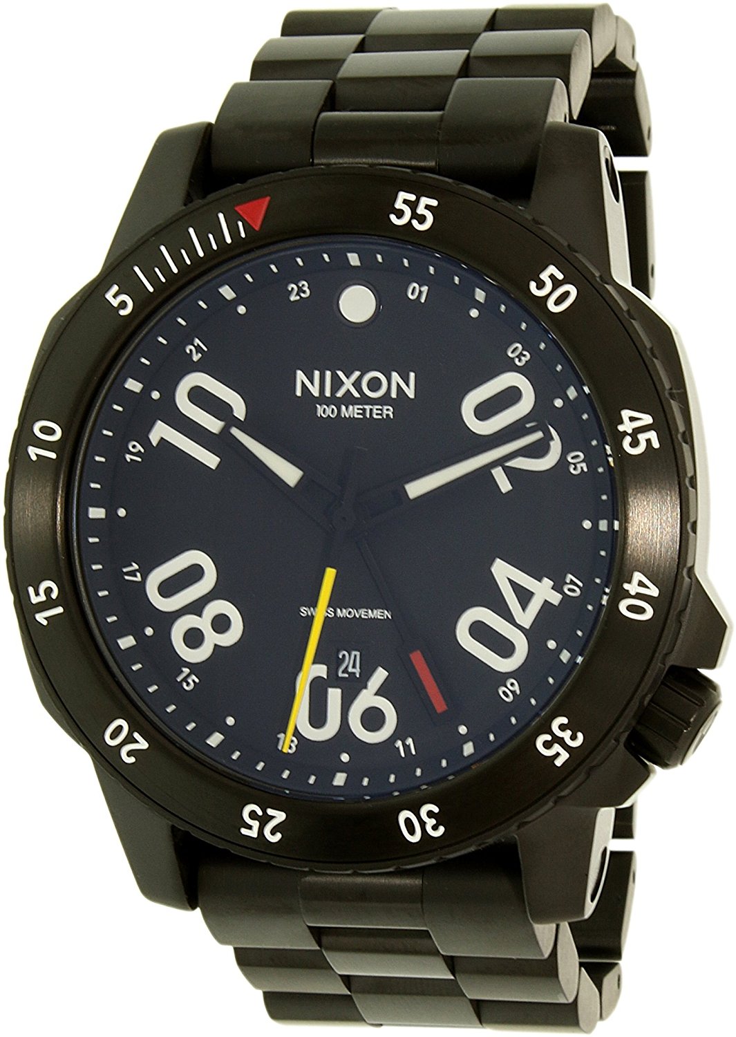 Nixon Watches : A941-001 Swiss Quartz Dial Color