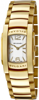 Bvlgari Watches : AA31WGG Quartz White Dial 18k Yellow Gold Women Watch