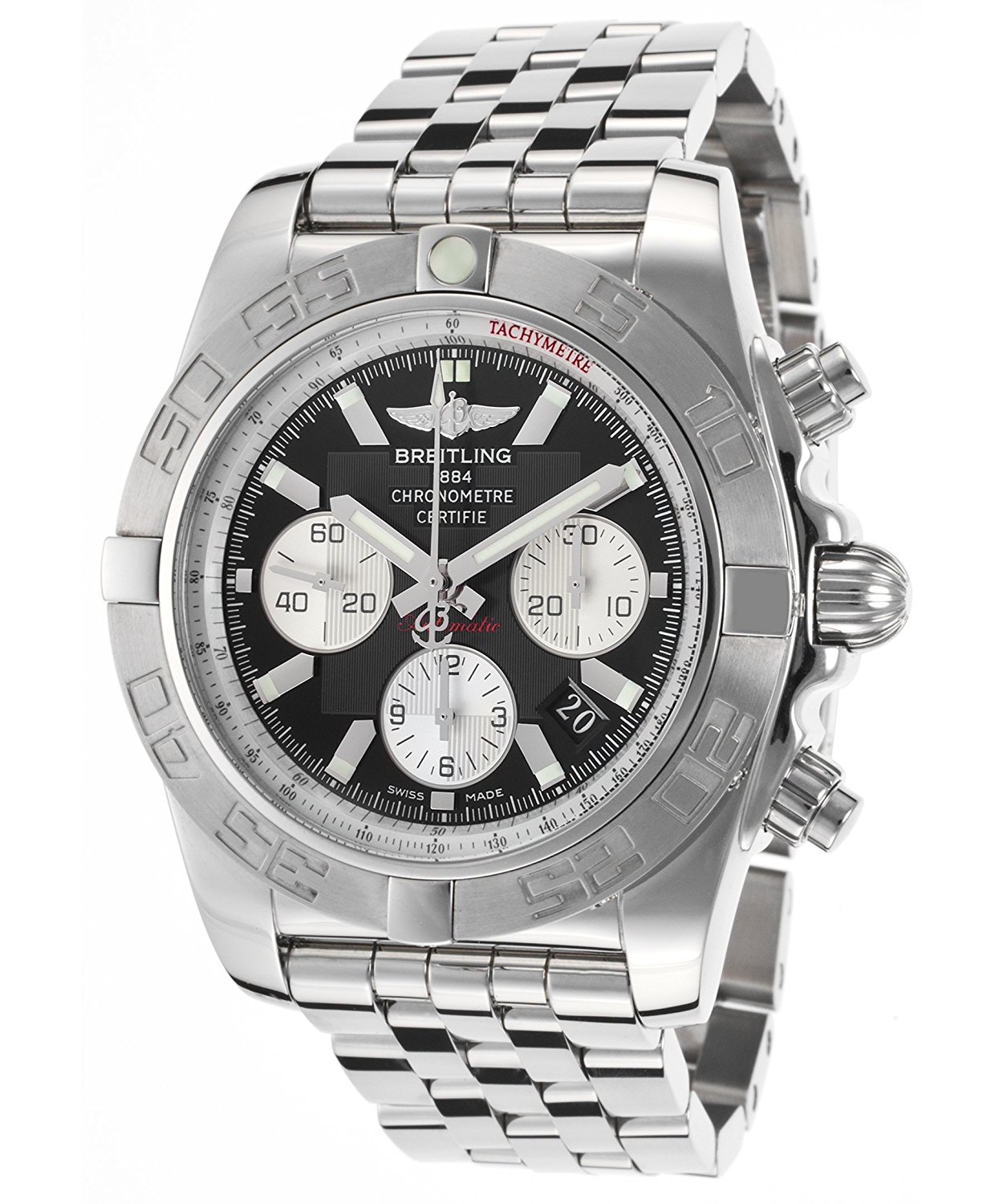Breitling Watches : AB011011/B967-SS Quartz Dial Color