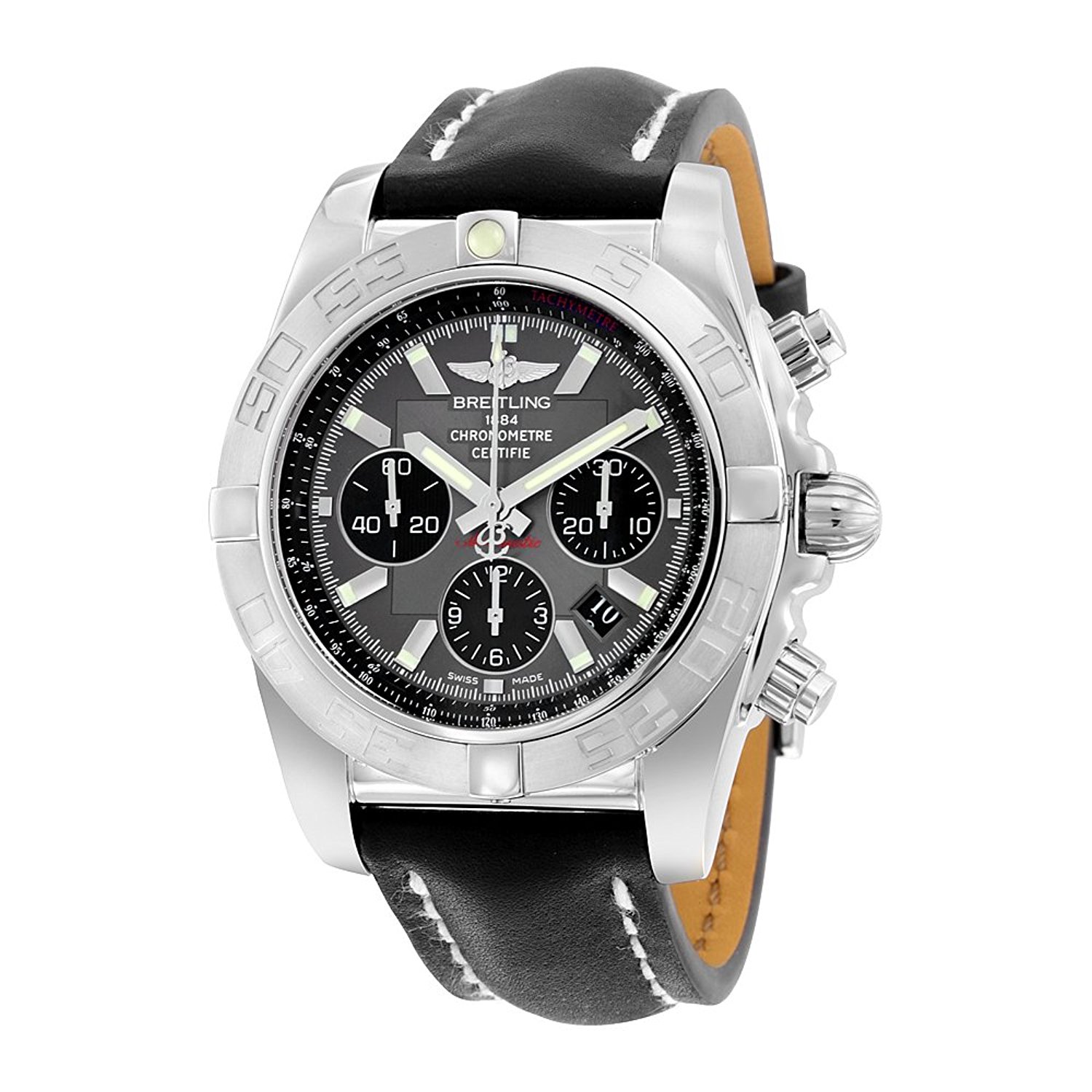 Breitling Watches : AB011011-F546BKLT Automatic Case Thickness