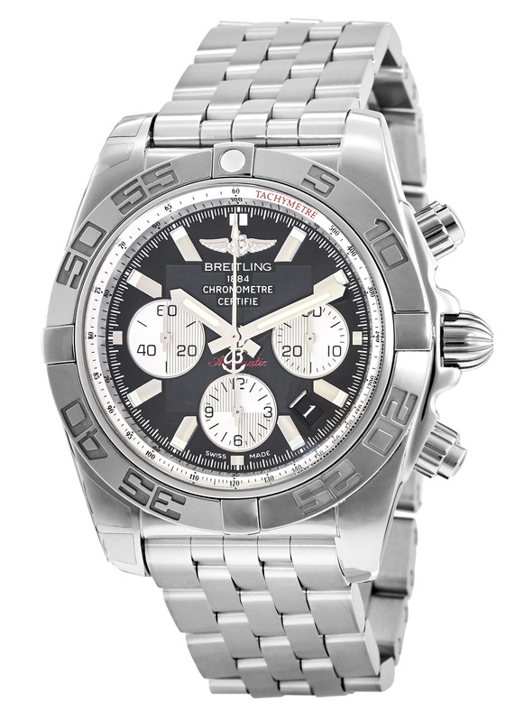 Breitling Watches : AB011012/B967-375A Black Automatic Self Winding Men Watch