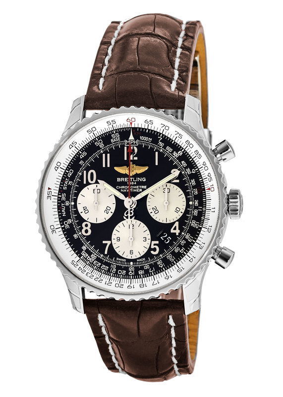 Breitling Watches : AB012012/BB02-740P Black Automatic Self Winding Men Watch
