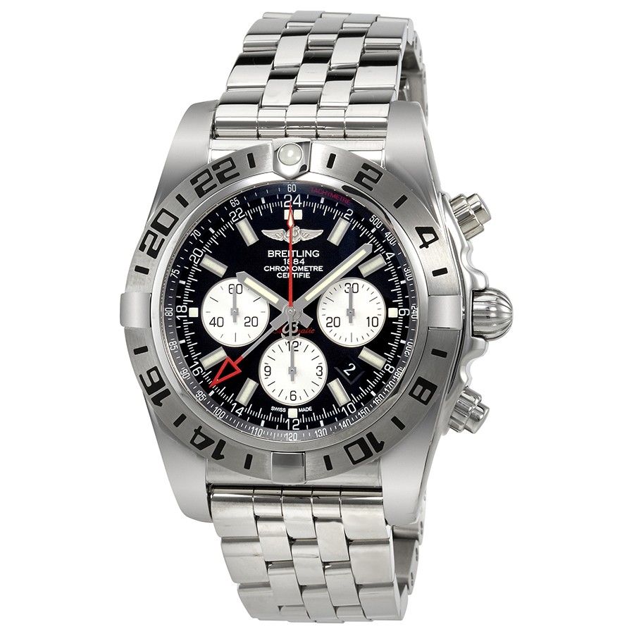 Breitling Watches : AB0413B9/BD17 Onyx Black Automatic Men Watch