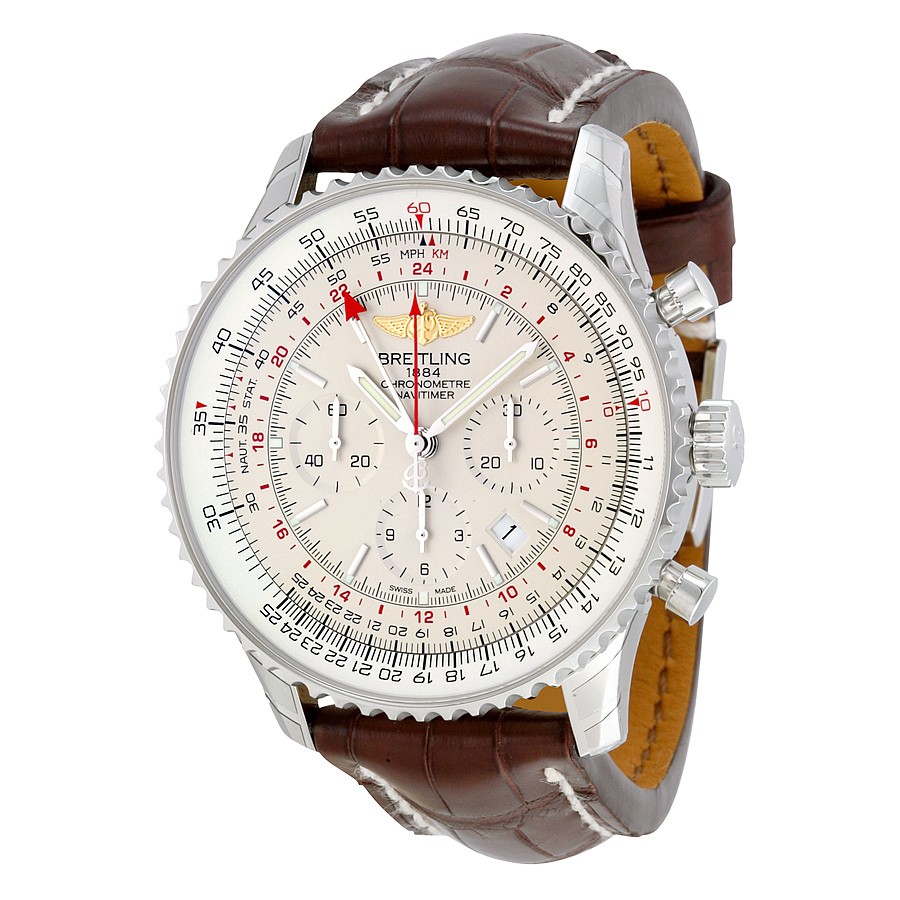 Breitling Watches : AB044121-G783BRCT Silver Automatic Men Watch