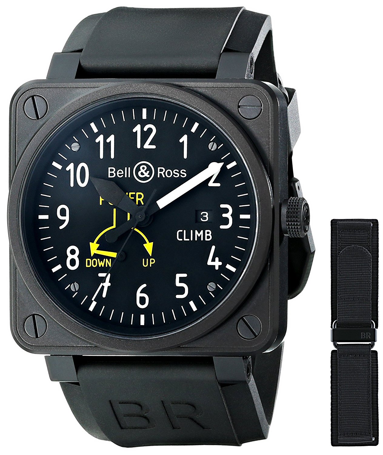 Bell & Ross Watches : BR01-97CLIMB Swiss Automatic Dial Color