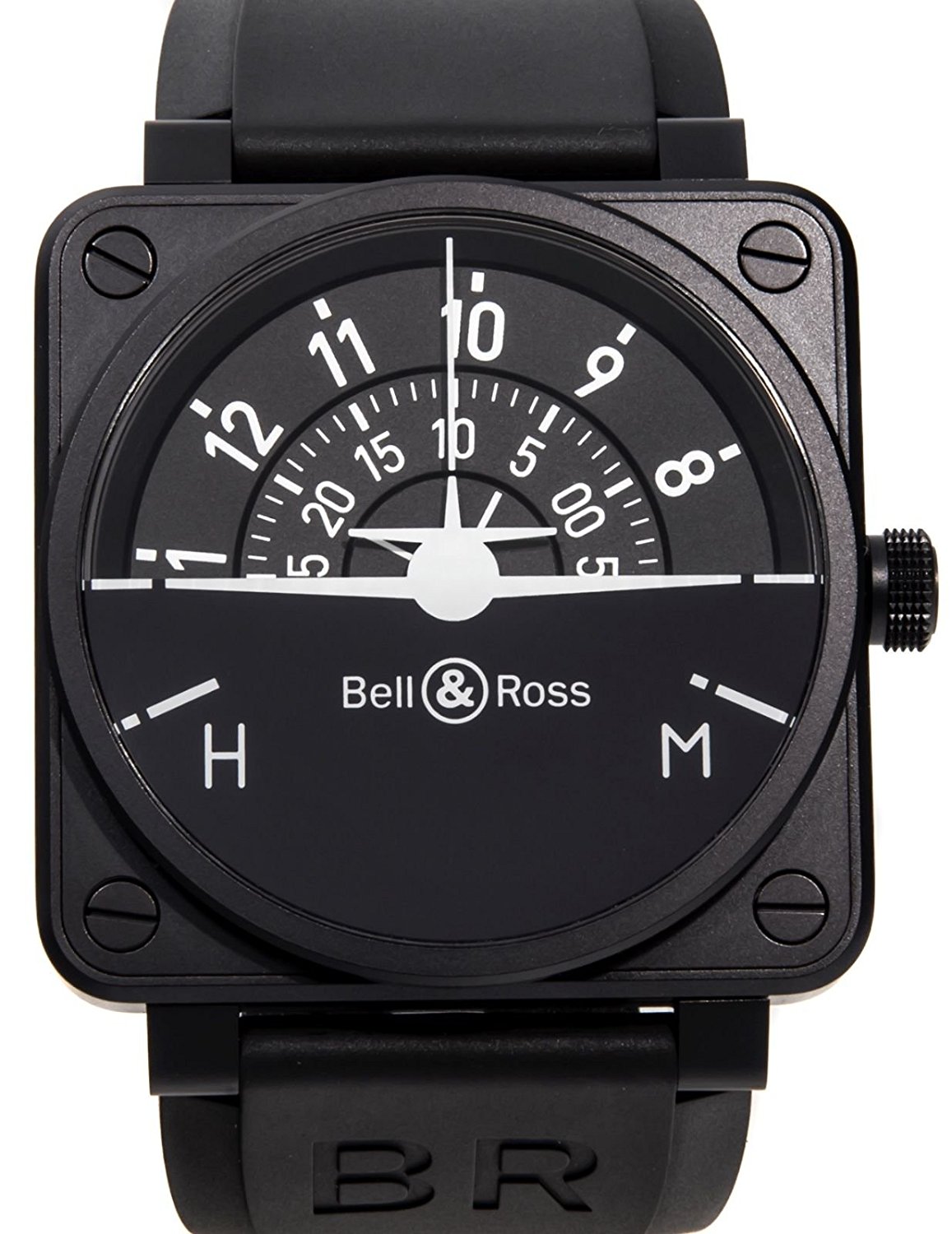Bell & Ross Watches : BR01-TURN-COORDINATO Swiss Automatic Dial Color