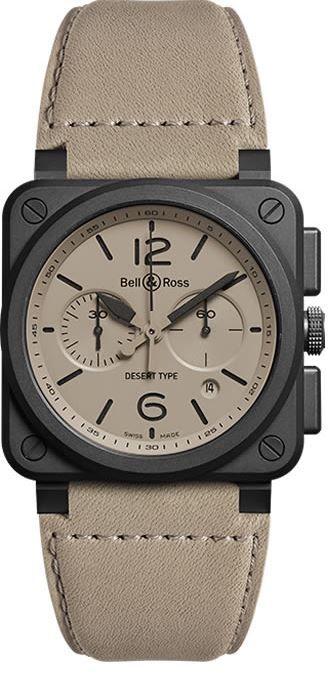 Bell & Ross Watches : BR0394-DESERT-CE Brown Automatic Self Winding Men Watch