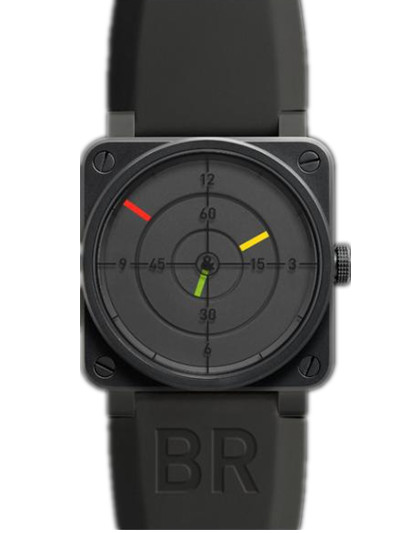 Bell & Ross Watches : BR03-92-AUTO-RADAR Automatic Stainless Steel Men Watch