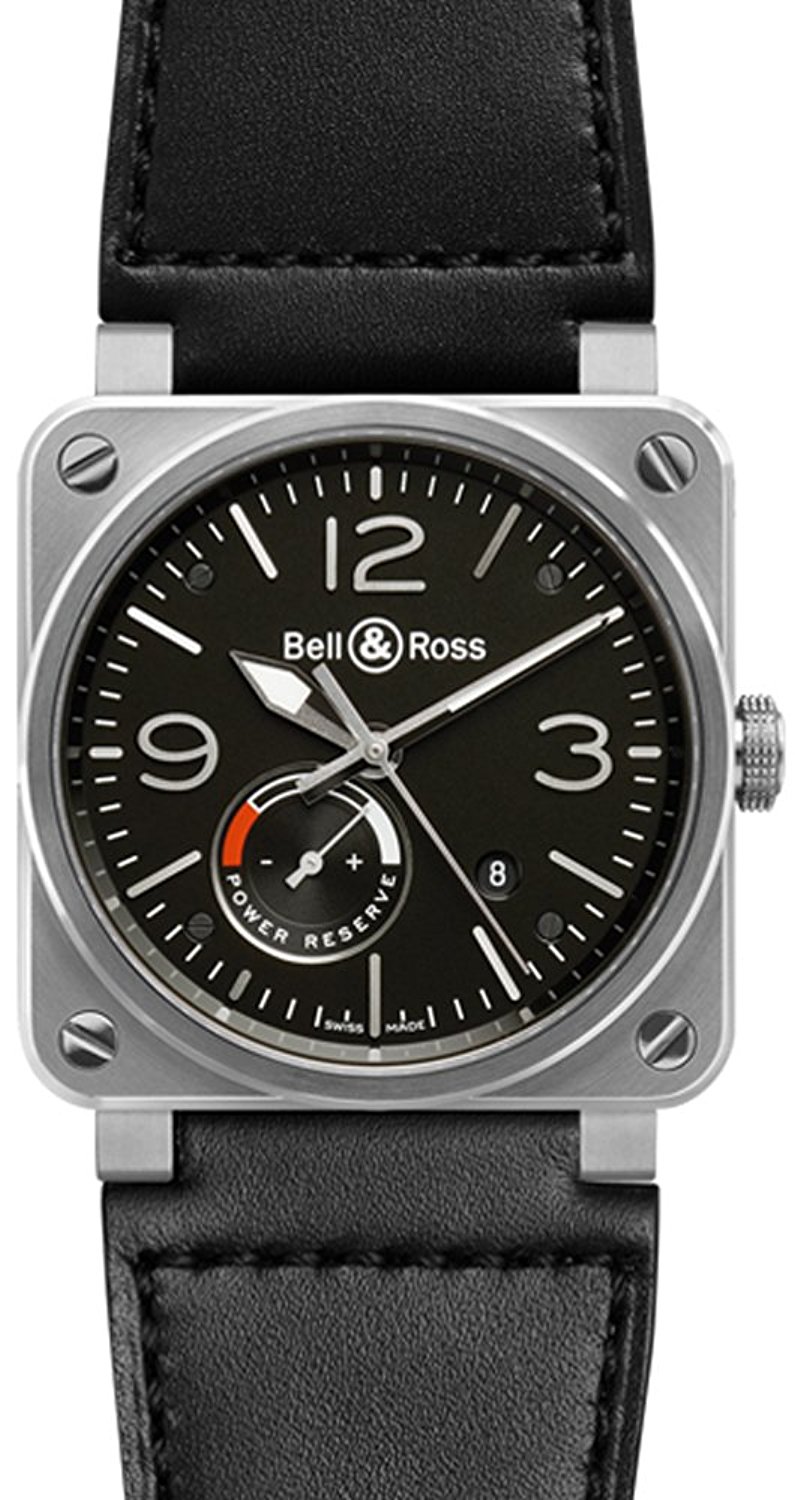 Bell & Ross Watches : BR-03-97-STEEL Swiss Automatic Dial Color