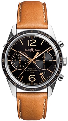 Bell & Ross Watches : BR-126-FLYBACK Swiss Automatic Black Men Watch