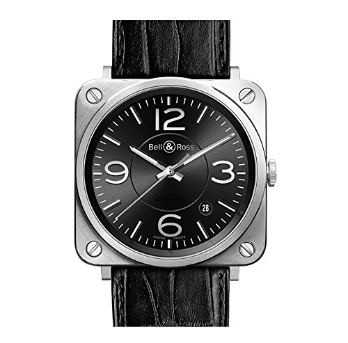 Bell & Ross Watches : BRS92-BL-ST Automatic Dial Color
