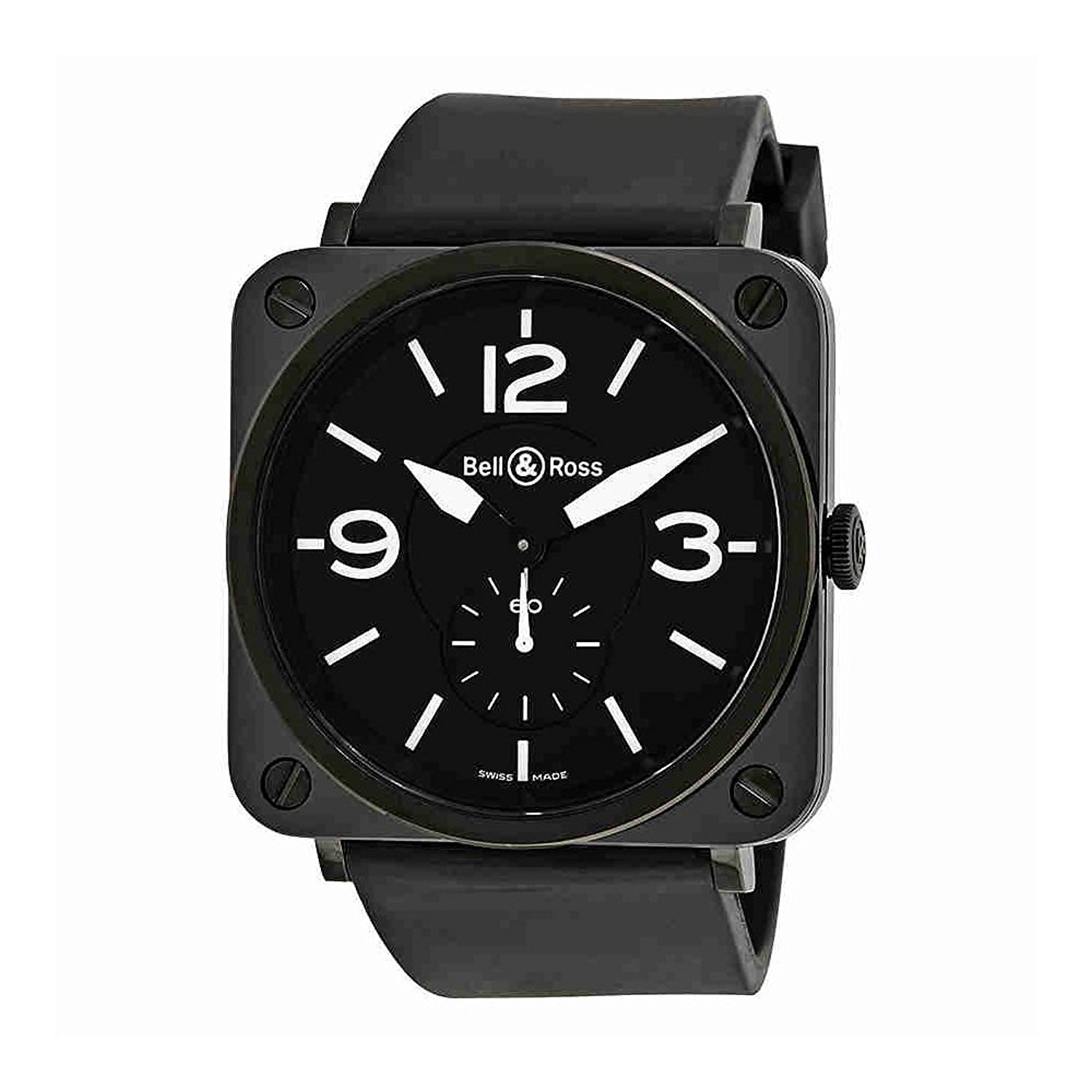 Bell & Ross Watches : BRS-BLC-MAT/SRB Quartz Dial Color