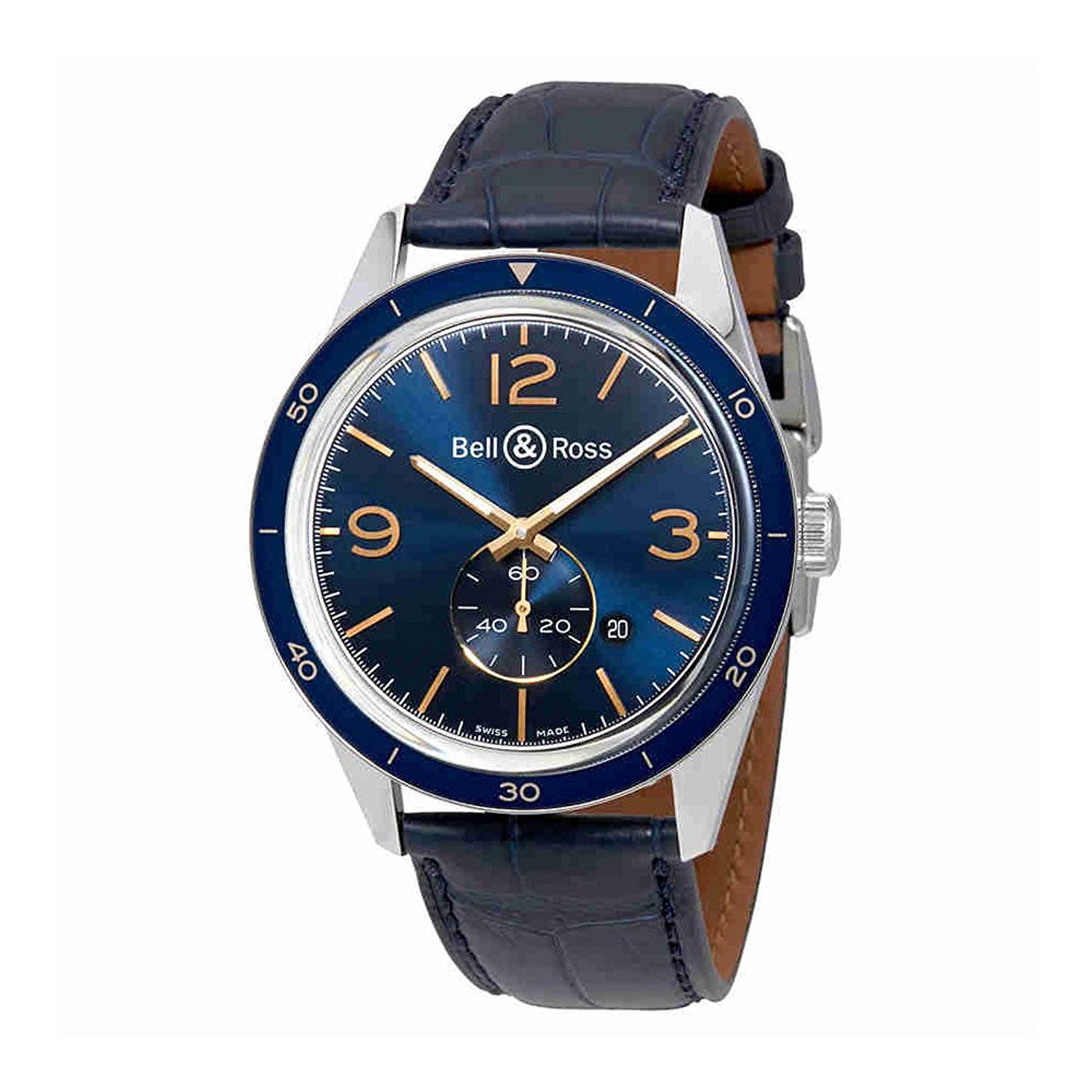 Bell & Ross Watches : BRV123-BLU-ST/SCR Automatic Dial Color