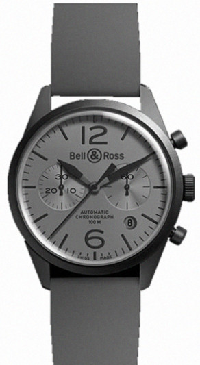 Bell & Ross Watches : BRV-126-COMMANDO_RUB Mechanical Hand-wind Chronograph Men Watch
