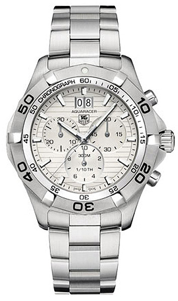 TAG Heuer Watches : CAF101F.BA0821 Swiss Quartz Chronograph Date Stainless Steel Men Watch