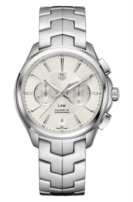 TAG Heuer Watches : CAT2111.BA0959 Automatic Chronograph Silver Dial Date Stainless Steel Men Watch
