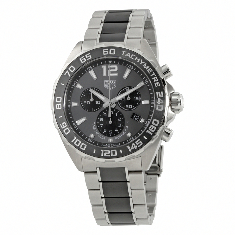 TAG Heuer Watches : CAZ1011.BA0843 Quartz Chronograph Date Stainless Steel and Ceramic Men Watch