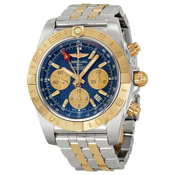 Breitling Watches : CB042012/C858-TT Blue Automatic Men Watch