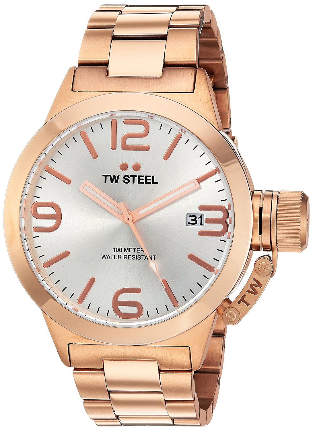 TW Steel Watches : CB162 Silver Dial Stainless Steel Men Watch