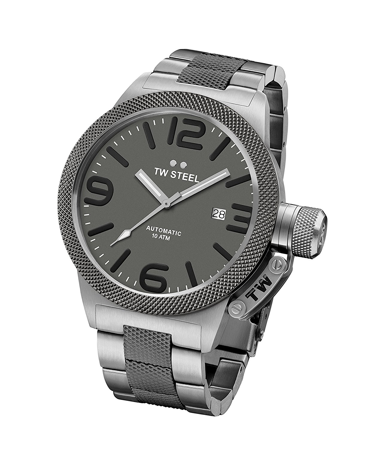 TW Steel Watches : CB205 Grey Dial Stainless Steel Band Men Watch