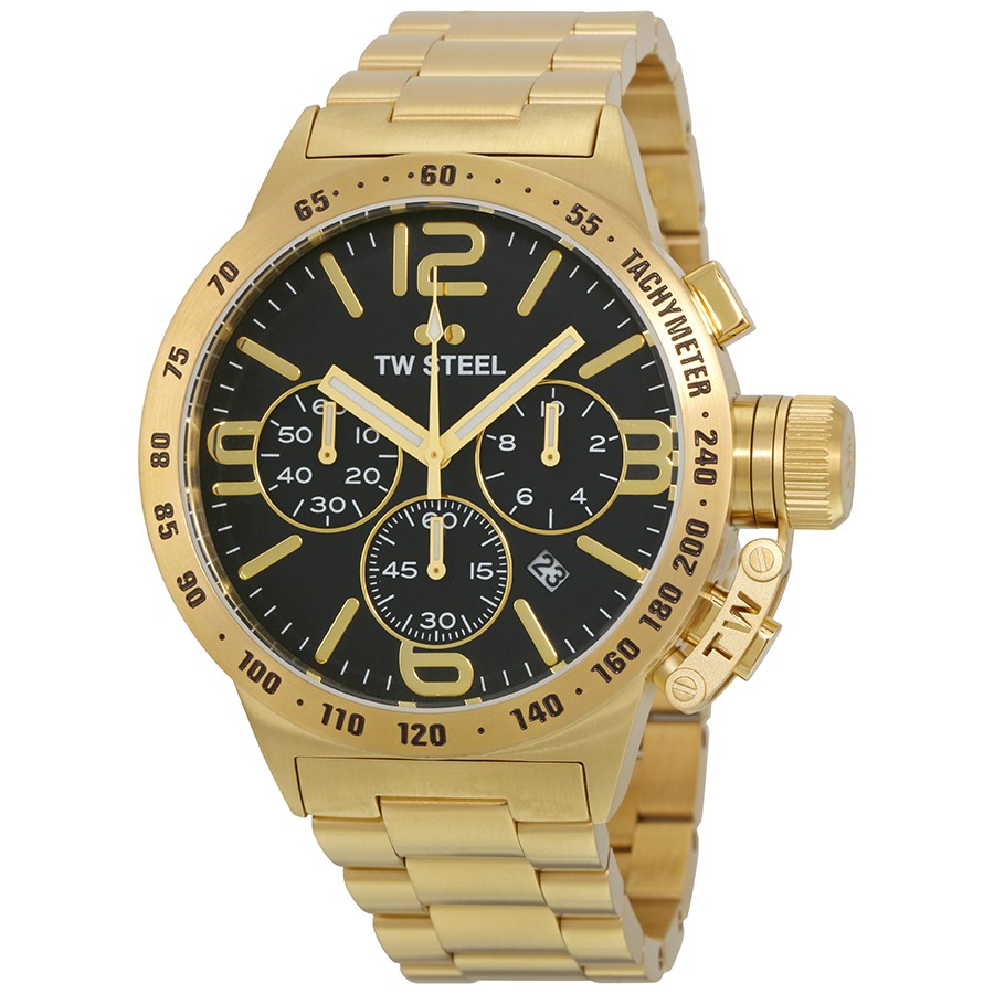 TW Steel Watches : CB93 Black Quartz Men Watch