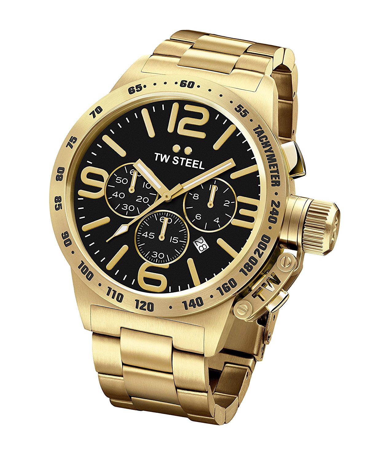 TW Steel Watches : CB94 Black Dial Rose Gold Women Watch