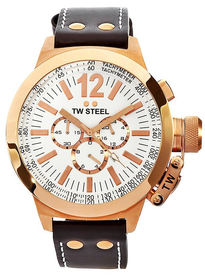 TW Steel Watches : CE1020 Quartz Chronograph 50mm Men Watch