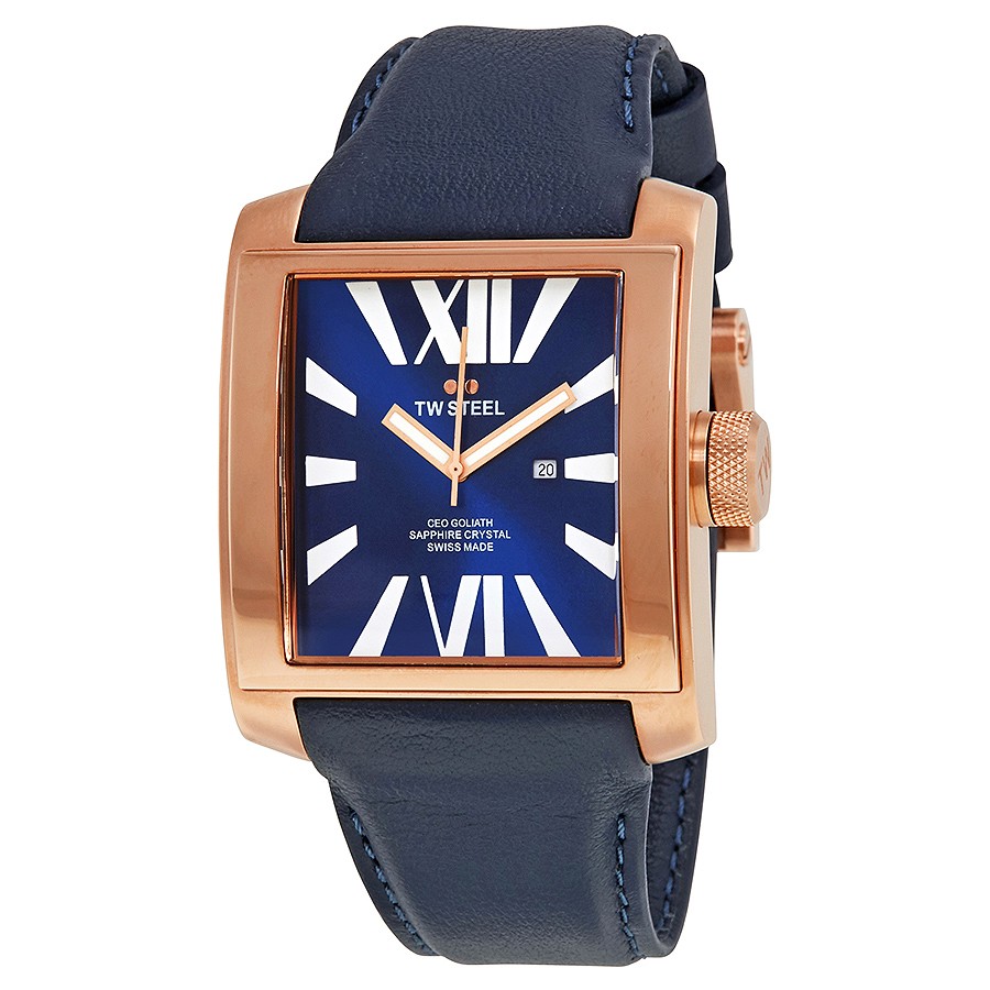 TW Steel Watches : CE3018 Blue Sunray Quartz Women Watch