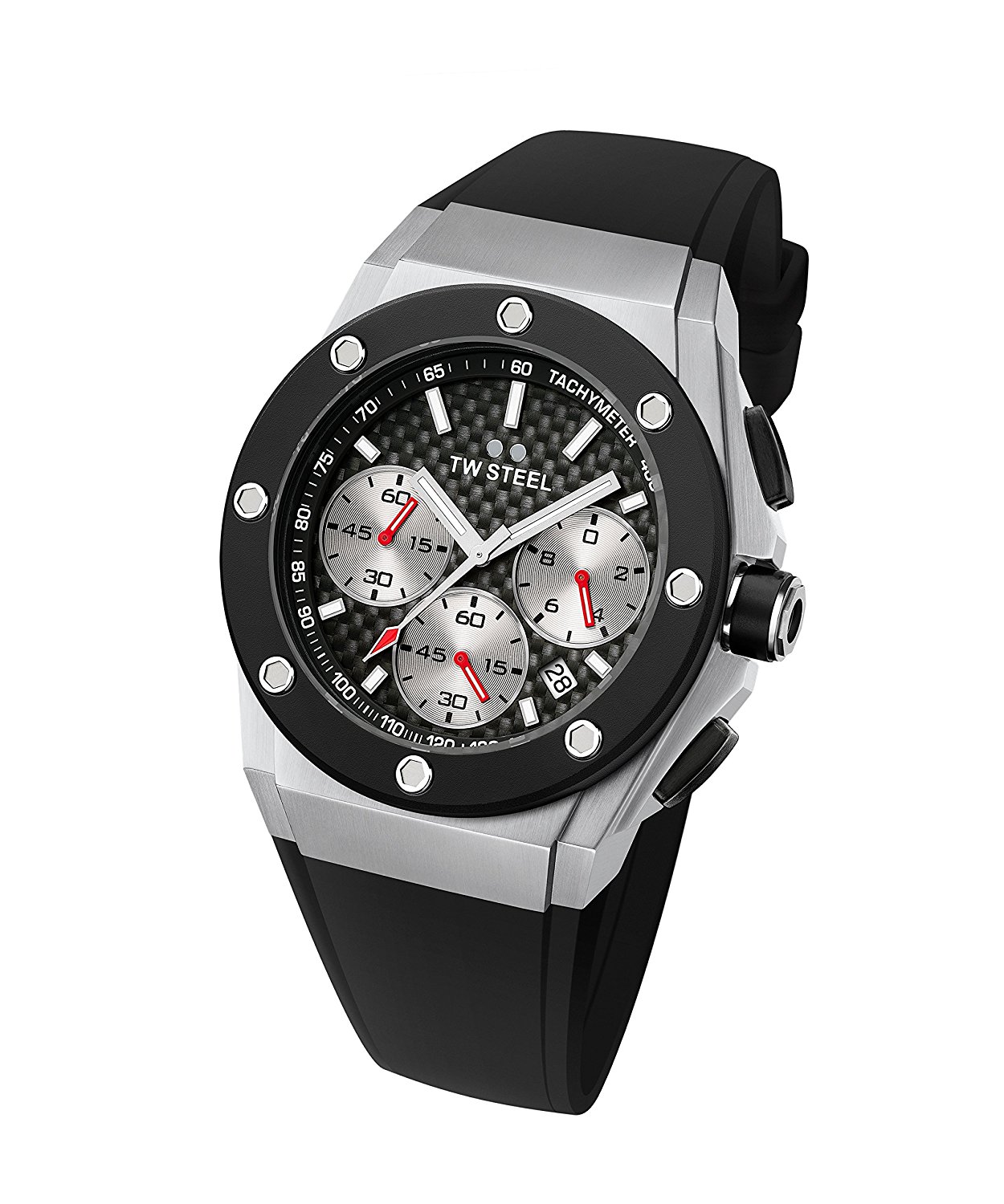 TW Steel Watches : CE4020 Black Dial Date Women Watch