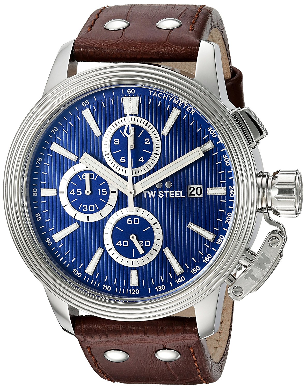 TW Steel Watches : CE7010 Blue Dial Stainless Steel Men Watch