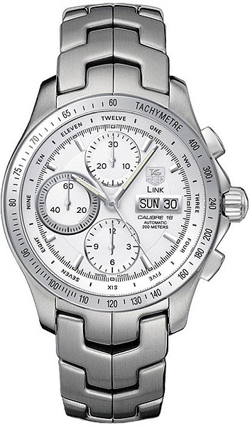 TAG Heuer Watches : CJF211B.BA0594 Automatic Chronograph Day Date Stainless Steel Men Watch