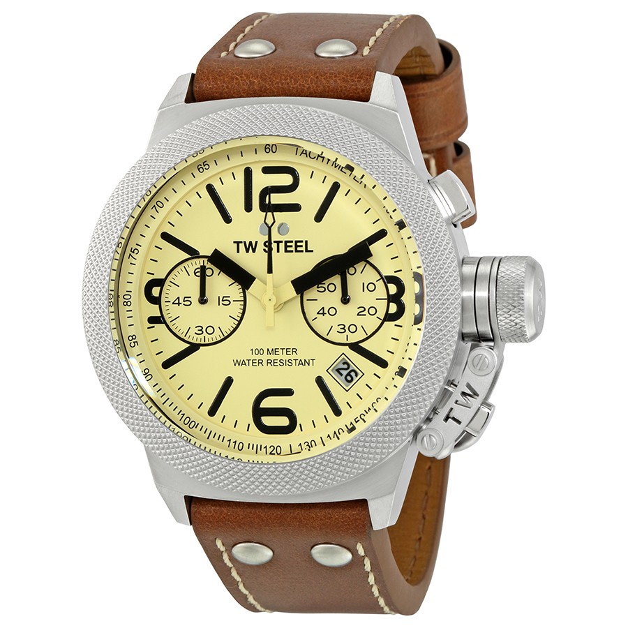 TW Steel Watches : CS13 Cream Quartz Men Watch