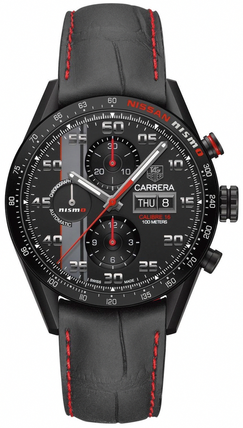 TAG Heuer Watches : CV2A82.FC6237 Automatic Calibre 16 Day Date Nissan Nismo Special Edition Men Watch