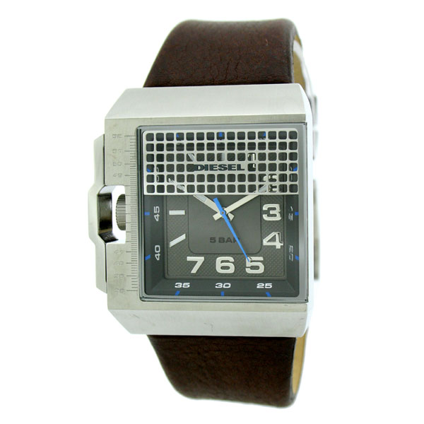 Diesel Watches : DZ1309 Luminous hands Mineral Crystal Men Watch