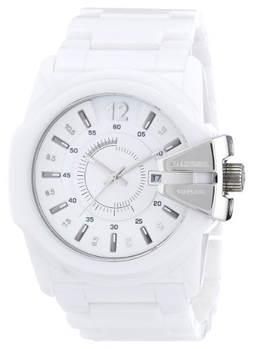 Diesel Watches : DZ1515 Quartz White Ceramic Case With Ceramic Bracelet Men Watch
