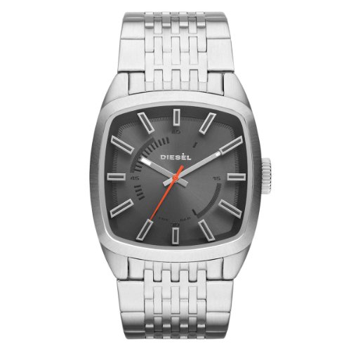 Diesel Watches : DZ1587 Quartz Gray Dial Stainless Steel Men Watch