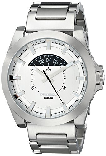 Diesel Watches : DZ1662 Quartz Analog Date Stainless Steel Men Watch