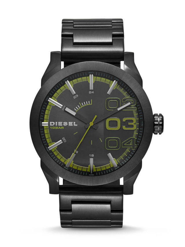 Diesel Watches : DZ1678 Quartz Analog Black Stainless Steel Men Watch