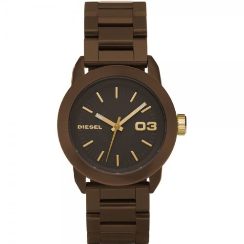 Diesel Watches : DZ5261 Quartz Black Dial Stainlewsas Steel Case With Silver Plated Stainless Steel Bracelet Men Watch