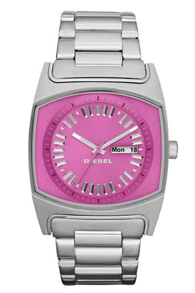 Diesel Watches : DZ5280 Quartz Pink Dial Stainless Steel Women Watch