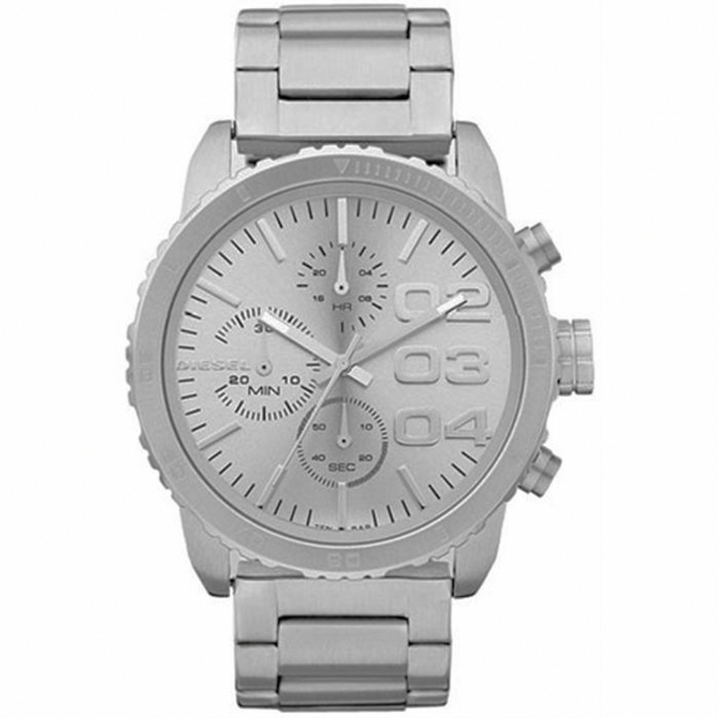 Diesel Watches : DZ5301 Quartz Stainless Steel Case And Bracelet Unisex Watch