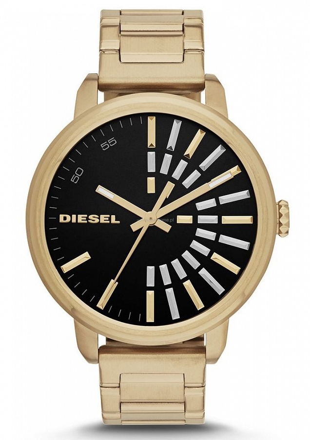 Diesel Watches : DZ5417 Quartz Analog Black Dial Gold Tone Stainless Steel Women Watch