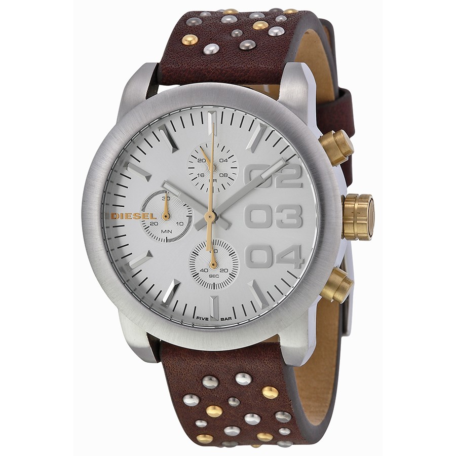 Diesel Watches : DZ5433 Silver Quartz Unisex Watch