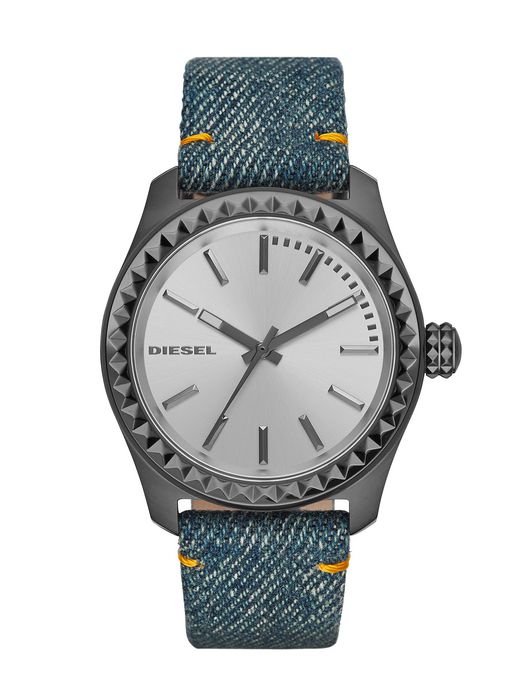 Diesel Watches : DZ5449 Quartz Analog Blue Denim Strap Women Watch