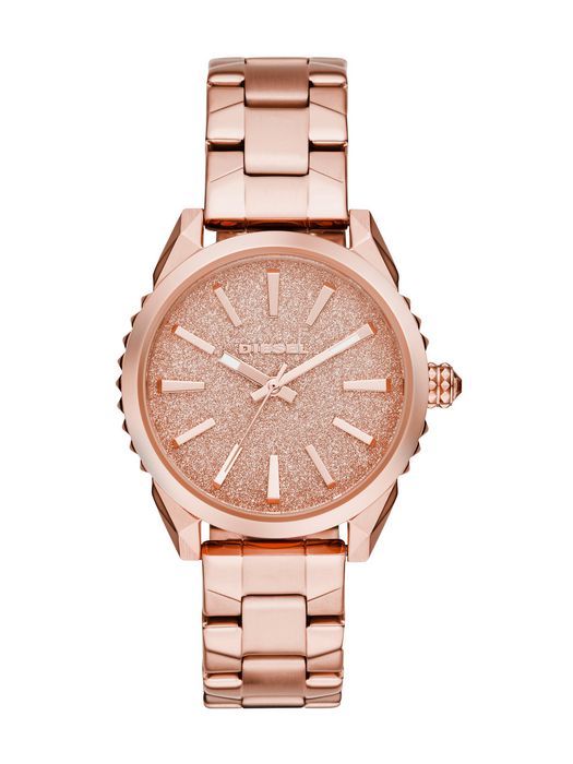Diesel Watches : DZ5502 Quartz Analog Rose Gold Tone Stainless Steel Women Watch