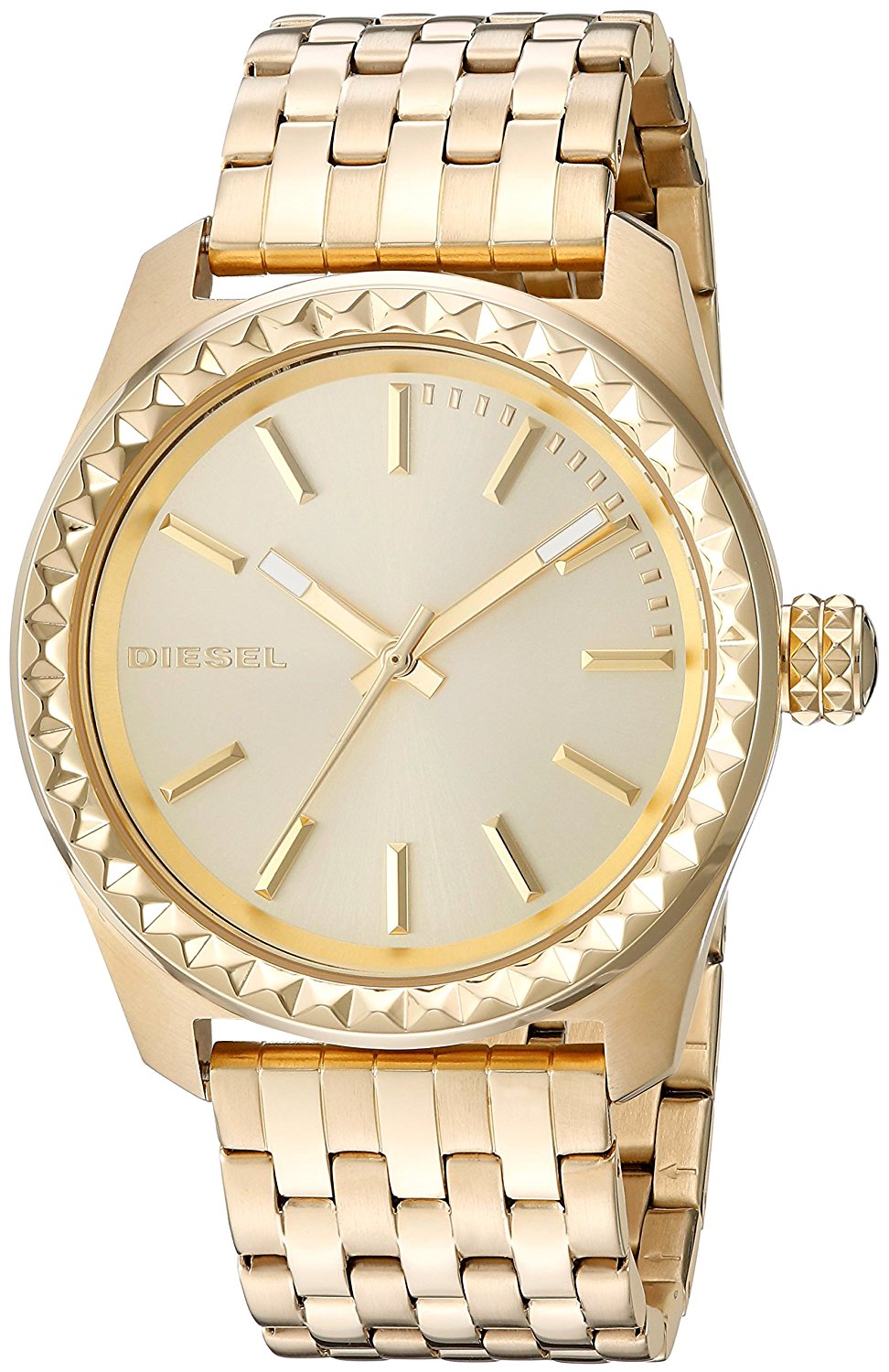 Diesel Watches : DZ5531 Quartz Analog Gold Tone Stainless Steel Women Watch