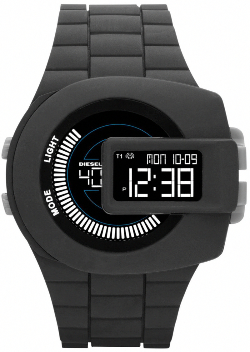 Diesel Watches : DZ7274 Quartz Digital Black Men Watch