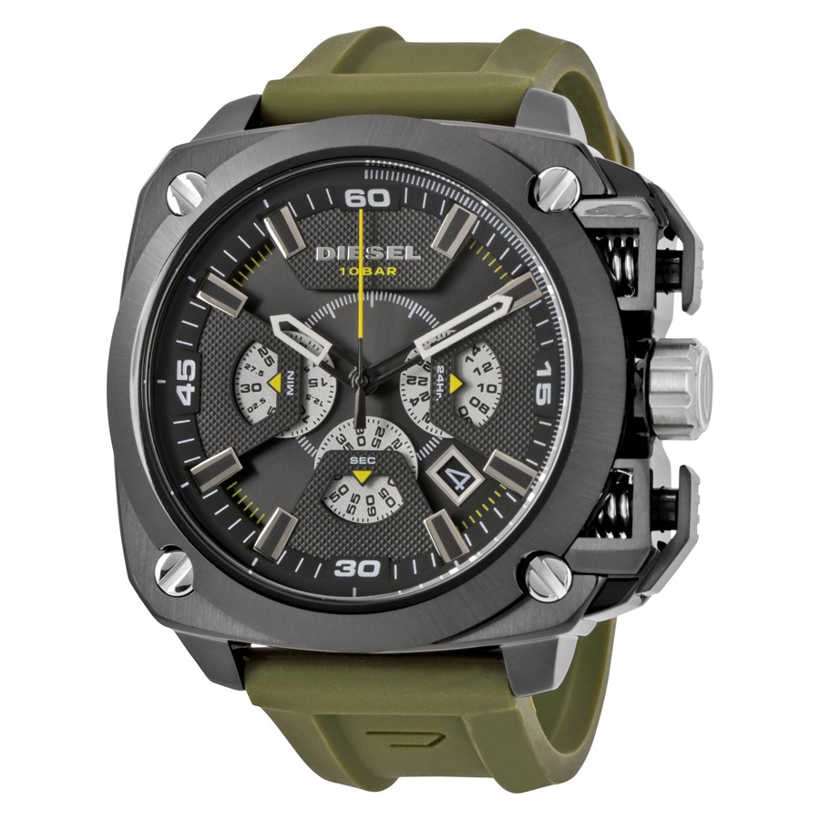 Diesel Watches : DZ7369 Black Quartz Men Watch