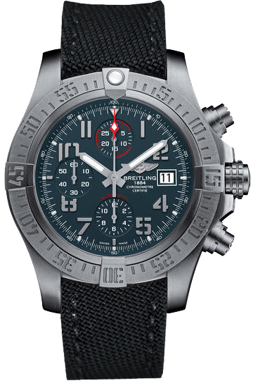 Breitling Watches : E1338310/M534-109W Automatic Chronograph Date Titanium Case Black Fabric Men Watch